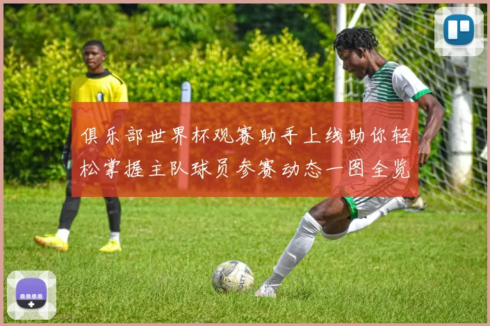俱乐部世界杯观赛助手上线助你轻松掌握主队球员参赛动态一图全览